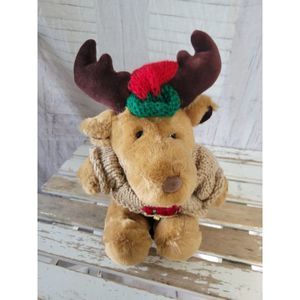 Tb trading reindeer plush stuffed home Xmas decor